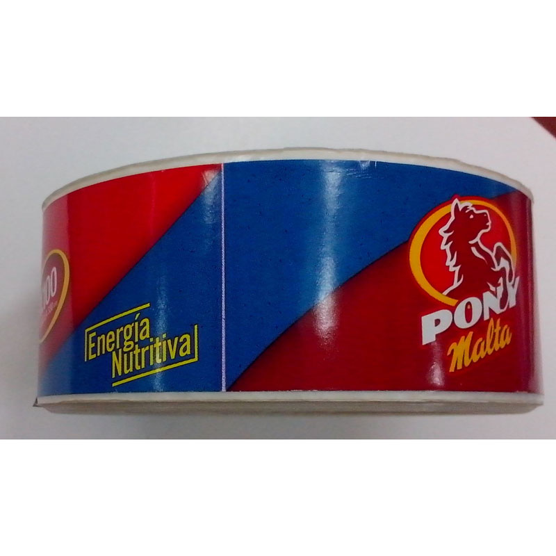 Cinta en rollo sin fin impreso a full color