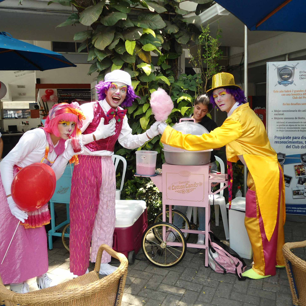 Toma de puntos de venta con actividades interactiva